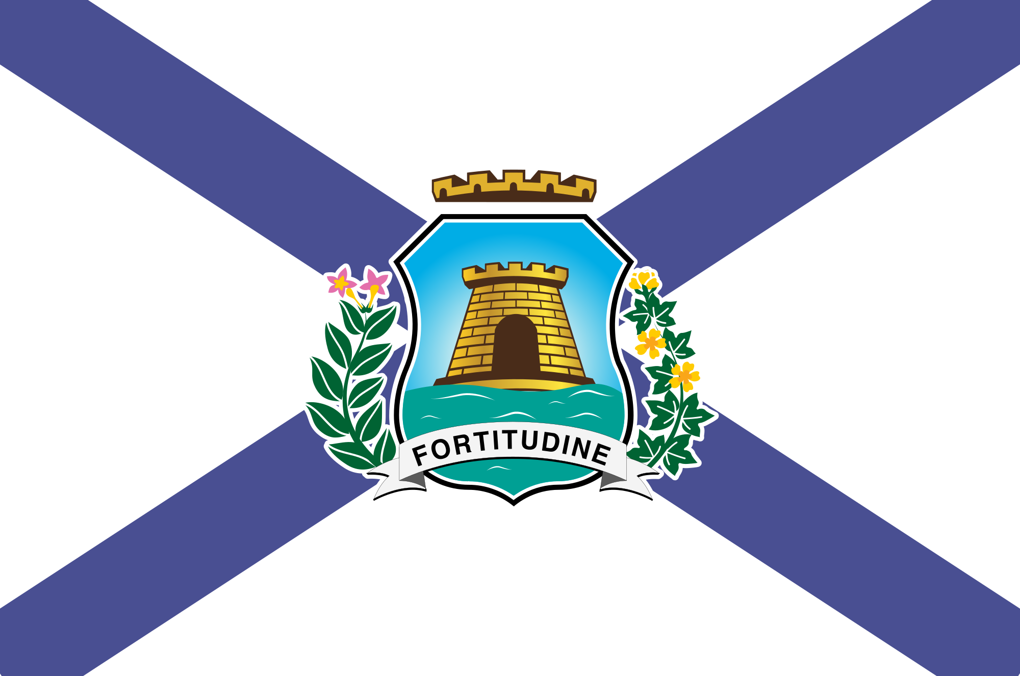 Bandeira Cidade de Fortaleza CE.